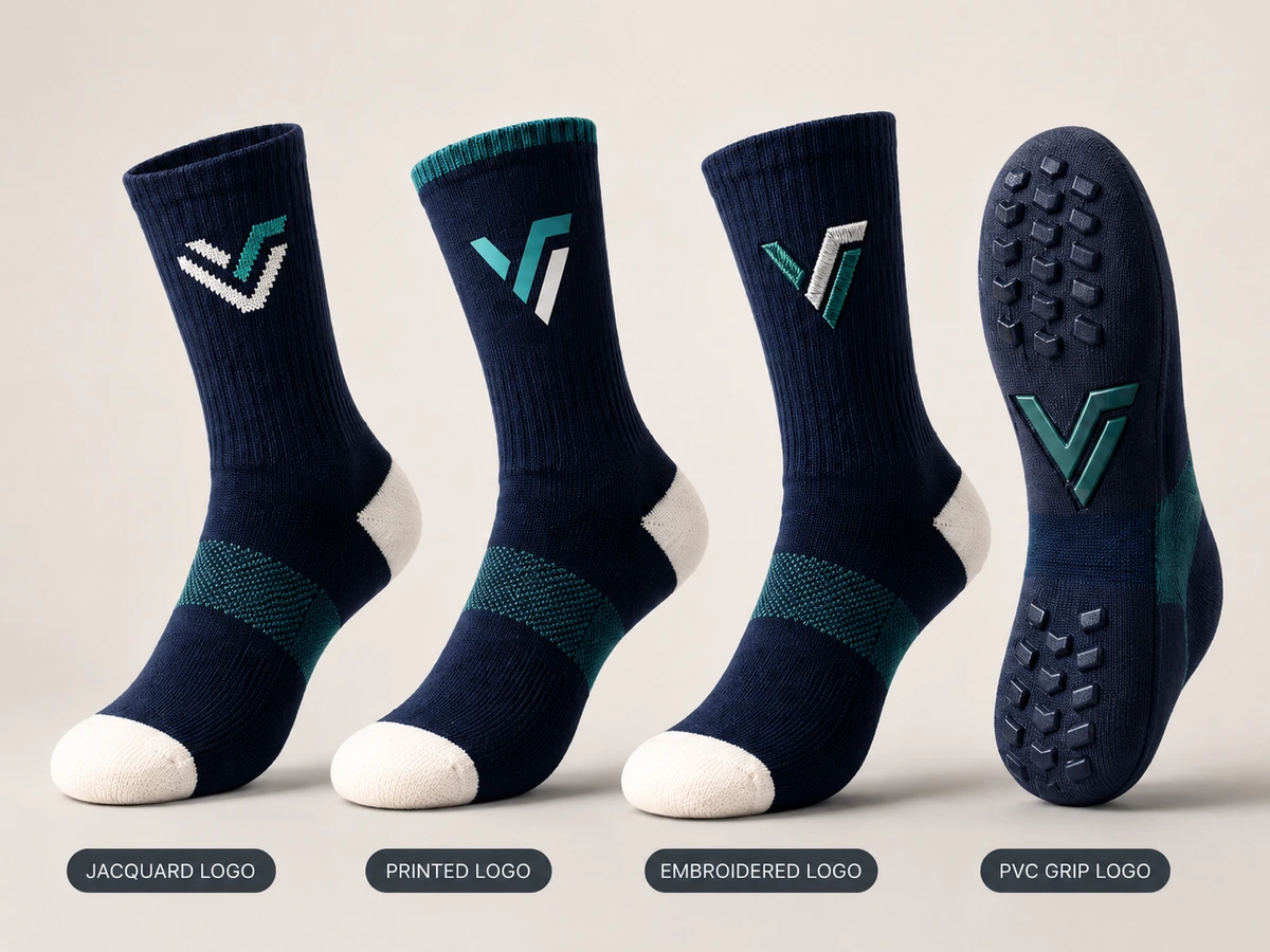 Logo customization close-up