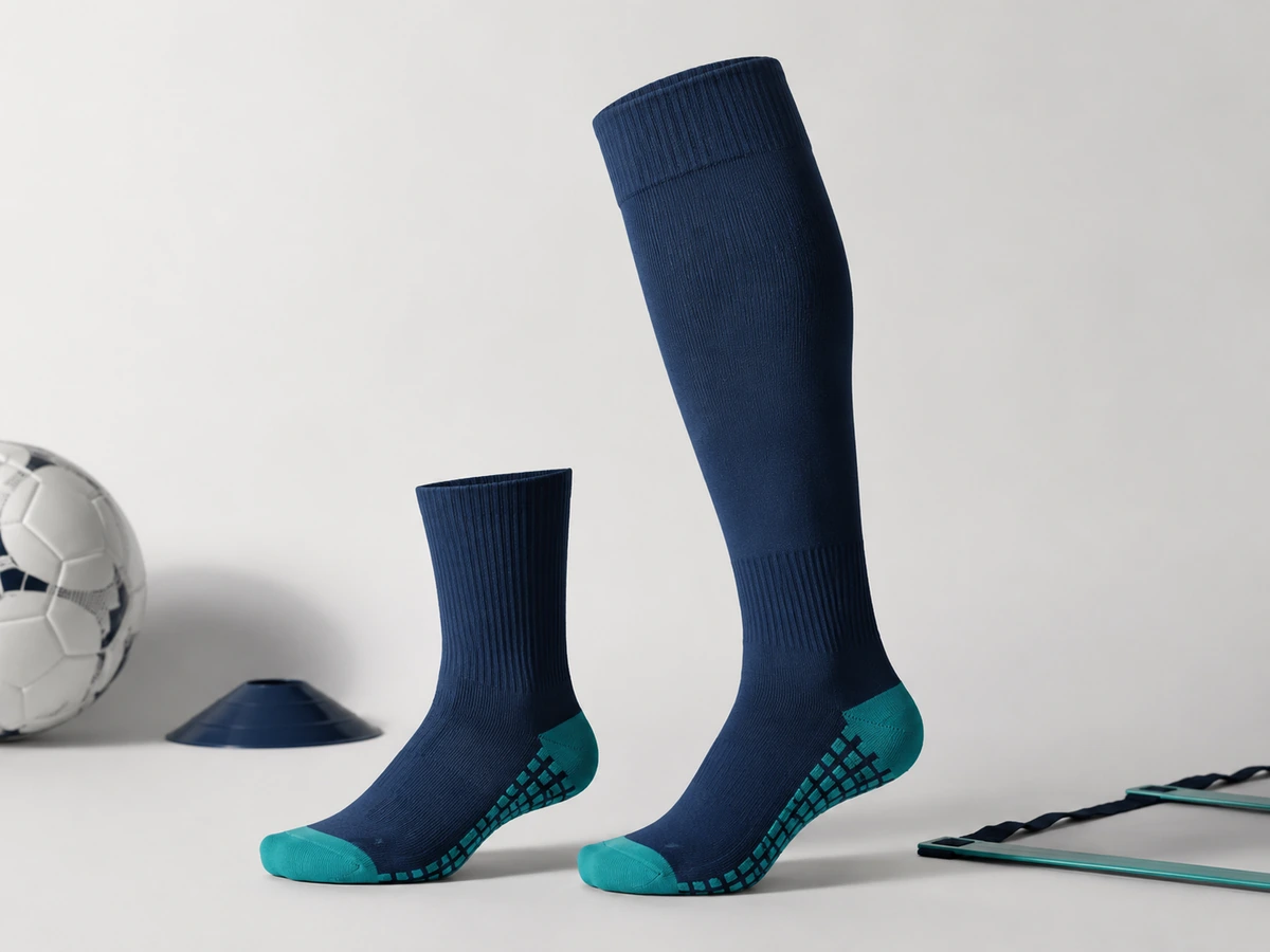 Football sock length